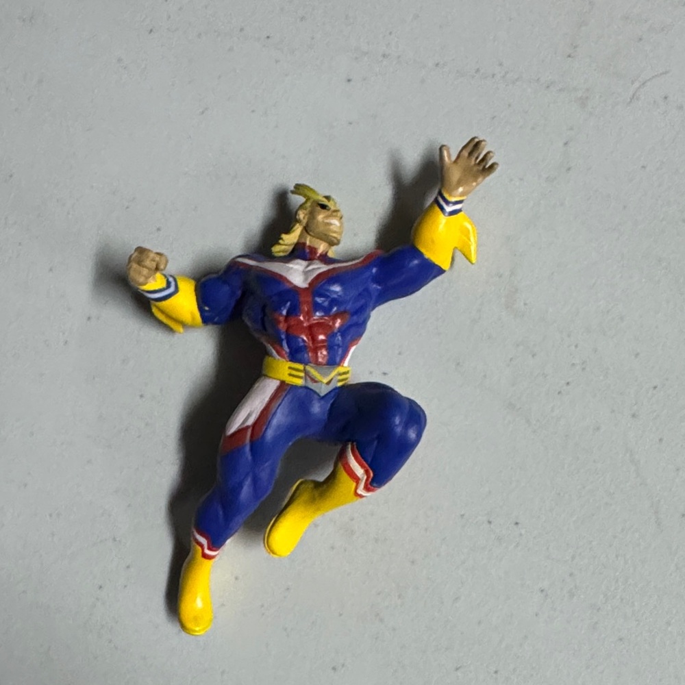 Heroic Action Figure - Blue, Yellow, and Red